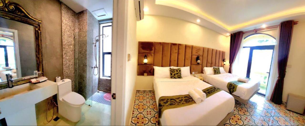 Hang Meas Boutique Hotel Kampot Bagian luar foto
